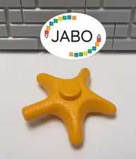 (E14 /12 / 1) Lego Animal 33122 / x112 Starfish Orange
