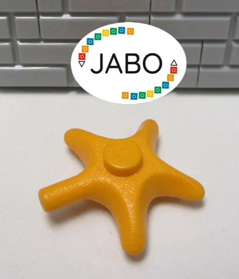 (E14 /12 / 1) Lego Animal 33122 / x112 Starfish Orange