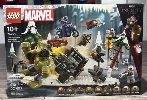 LEGO Marvel The Avengers Assemble Age of Ultron Super Hero Toy 76291 NEW SEALED
