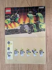 Lego Space Blacktron II: 6988 Alpha Centauri Outpost - Instruction Manual ONLY