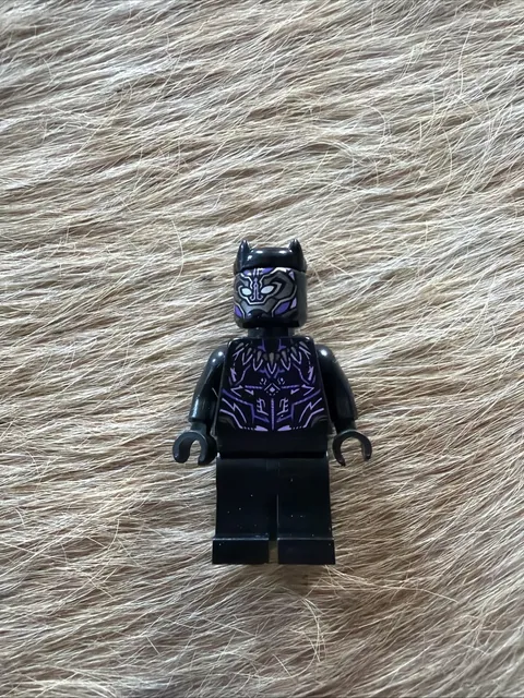 Lego Black Panther "Vibranium" Minifigure (from set 76192) Figure Only