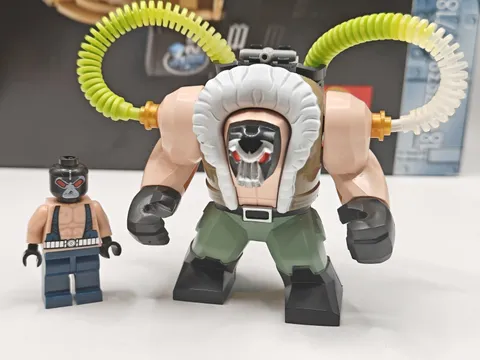NEW DC Bane + Bane Big Fig Custom Lego Minifigure Batman Classic 70914 7787