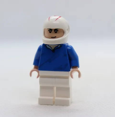 Speed Racer Blue 8158 Helmet LEGO® Minifigure Mini Figure