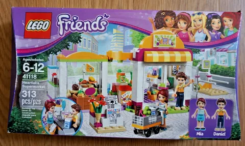 LEGO 41118 FRIENDS HEATLAKE SUPERMARKET 313pcs. AGE 6-12  NEW READ!!!
