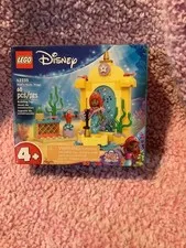 LEGO Disney Ariel's Music Stage Building Toy Set 43235, 60 pcs