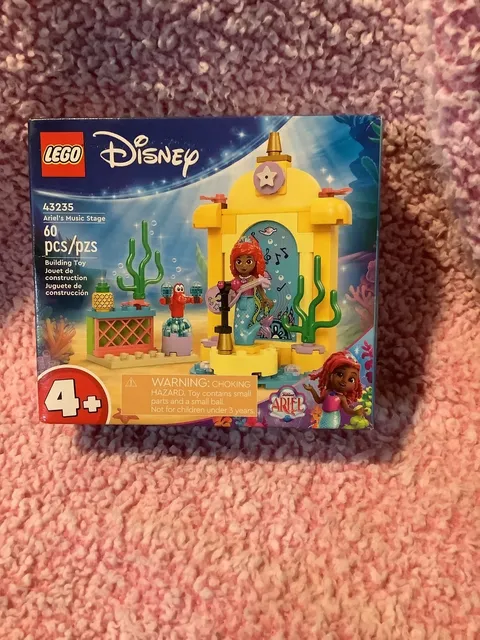LEGO Disney Ariel's Music Stage Building Toy Set 43235, 60 pcs
