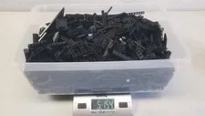 LEGO Black Piece Bulk Lot Of 5 Lbs Mixed Parts Bricks Blocks Plates Technic 