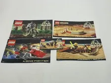 LEGO Star Wars Instruction Manual Booklet LOT OF 5   7106 7104 7134 7110 7127