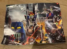 LEGO 8894 Bionicle Piraka Stronghold Lava Chamber Gate  - Used