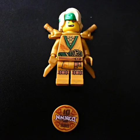 LEGO NINJAGO Gold Ninja Lloyd 10 year Minifig