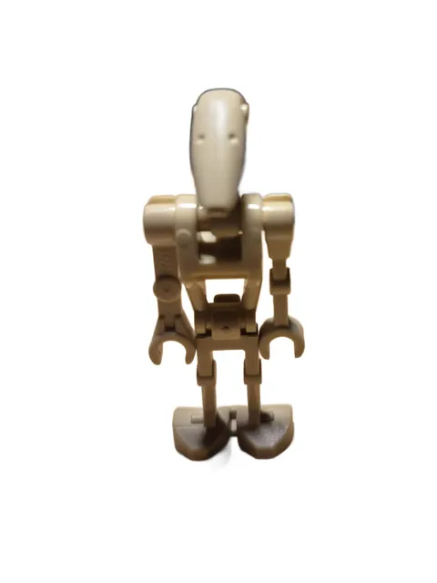 LEGO Star Wars Battle Droid B1 Minifigure Tan sw0001c W/Blaster 16a good no crak