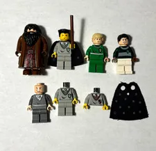 LEGO Harry Potter Vintage RARE Minifigure/Parts Lot! Hagrid hp061, Crabbe hp027