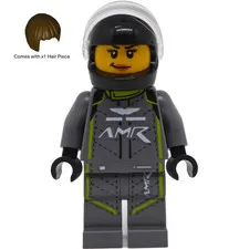 LEGO Speed Champions Aston Martin Driver sc098 Minifigure Helmet New