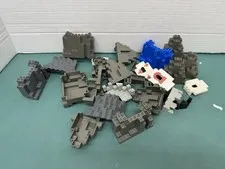 Large Lot Of LEGO 6076 - Rock Panels Etc