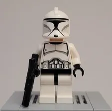 LEGO Star Wars Episode 2 - Clone Trooper (Phase 1) Scowl Minifigure sw0442