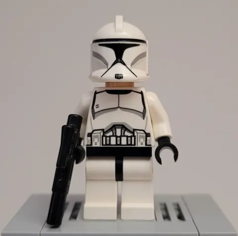 LEGO Star Wars Episode 2 - Clone Trooper (Phase 1) Scowl Minifigure sw0442