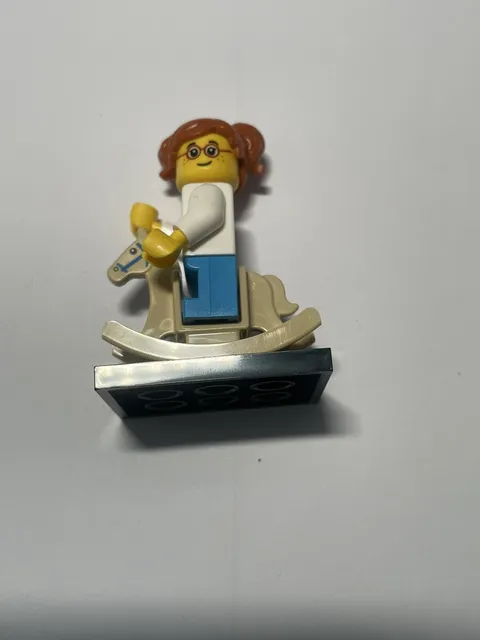 Lego Minifigure Series 24 GIRL w ROCKING HORSE