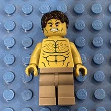 Lego Hulk Minifigure #sh1013 Set #76313 Marvel Logo