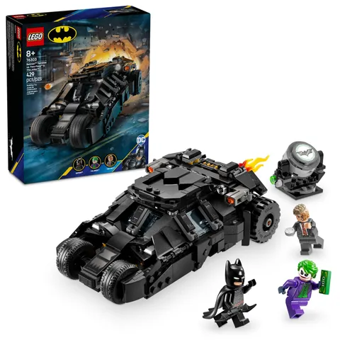 LEGO DC Batman Tumbler vs. Two-Face & The Joker Toy Building Set - Multicolor