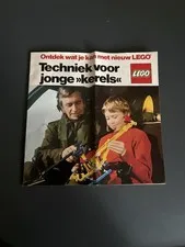 Lego Technic Rare Catalog With Tracing Paper 