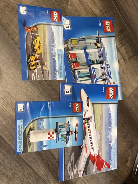 Instructions Only! Lego City 3182  Airport 2010 Lego Instructions