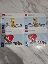 Lego Creator Manual Lot Of 4 40759 40763