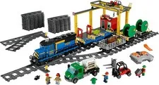 Lego City 60052 Cargo Train 2014 100% Complete W Instructions No Box