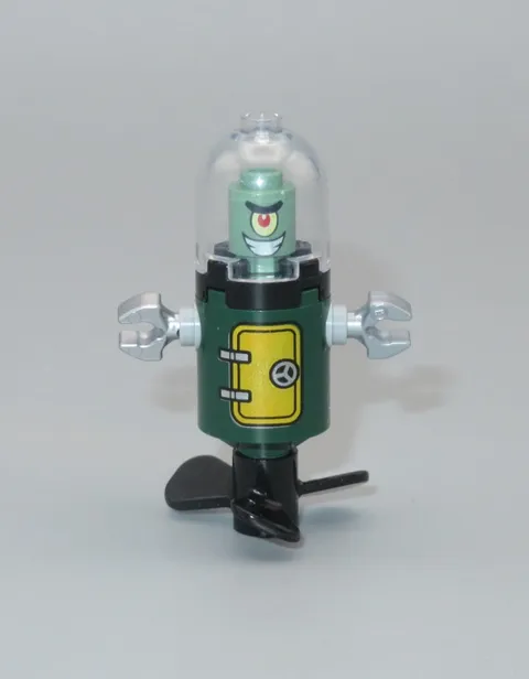 LEGO Plankton minifigure Spongebob  3815 Heroic Heroes of the Deep