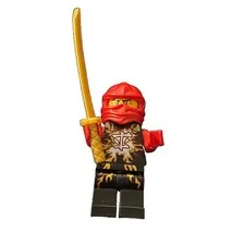 LEGO NINJAGO -- KAI AIRJITZU MINIFIGURE WITH SWORD
