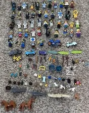 LEGO Bulk Lot Minifigure Parts and accessories. With a bunch of very rare pieces