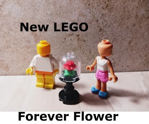New LEGO Forever Flower LOVE Freely Waterless Plant Desk Valentine Wedding FLOW