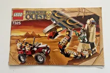 2011 LEGO Pharaoh's Quest Cursed Cobra Statue 7325 MANUAL ONLY