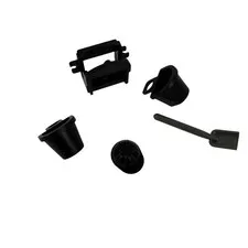 LEGO Horse Accessories Horse Saddle Feed Bucket Shovel Riding Helmet Lot