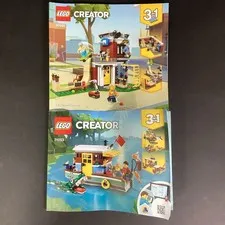 Lego Creator Manuals - 31081 Modular Skate House & 31093 Riverside Houseboat