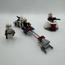 LEGO Star Wars 7655 Clone Trooper Battle Pack Minifigures & Speeder