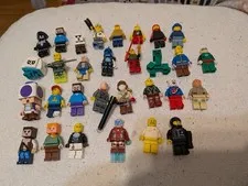 Mixed Lot Of Lego Mini Figures 30 Pieces & More Incomplete Figures