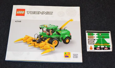42168 INSTRUCTION BOOKLET & ORIGINAL STICKERS ONLY Set # 42168 ~ Lego Technic