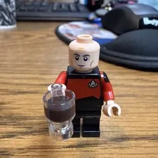 Lego Star Trek Captain Jean-Luc Picard #trek006 Set #10356 USS Enterprise NCC