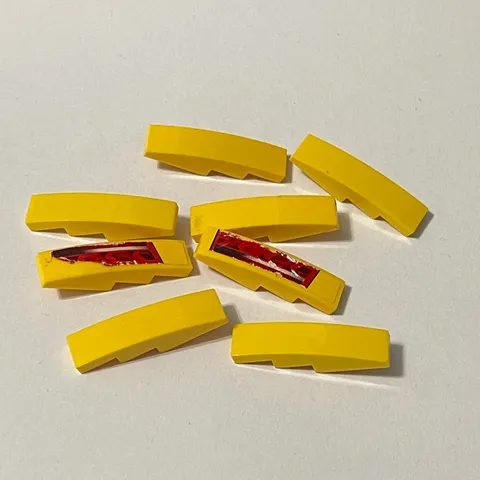 Lego 61678 Yellow Replacement Add-on Pieces Parts Lot of 8