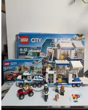LEGO City 60139 Command Center Mobile Police Used Complete Box Mobile Command