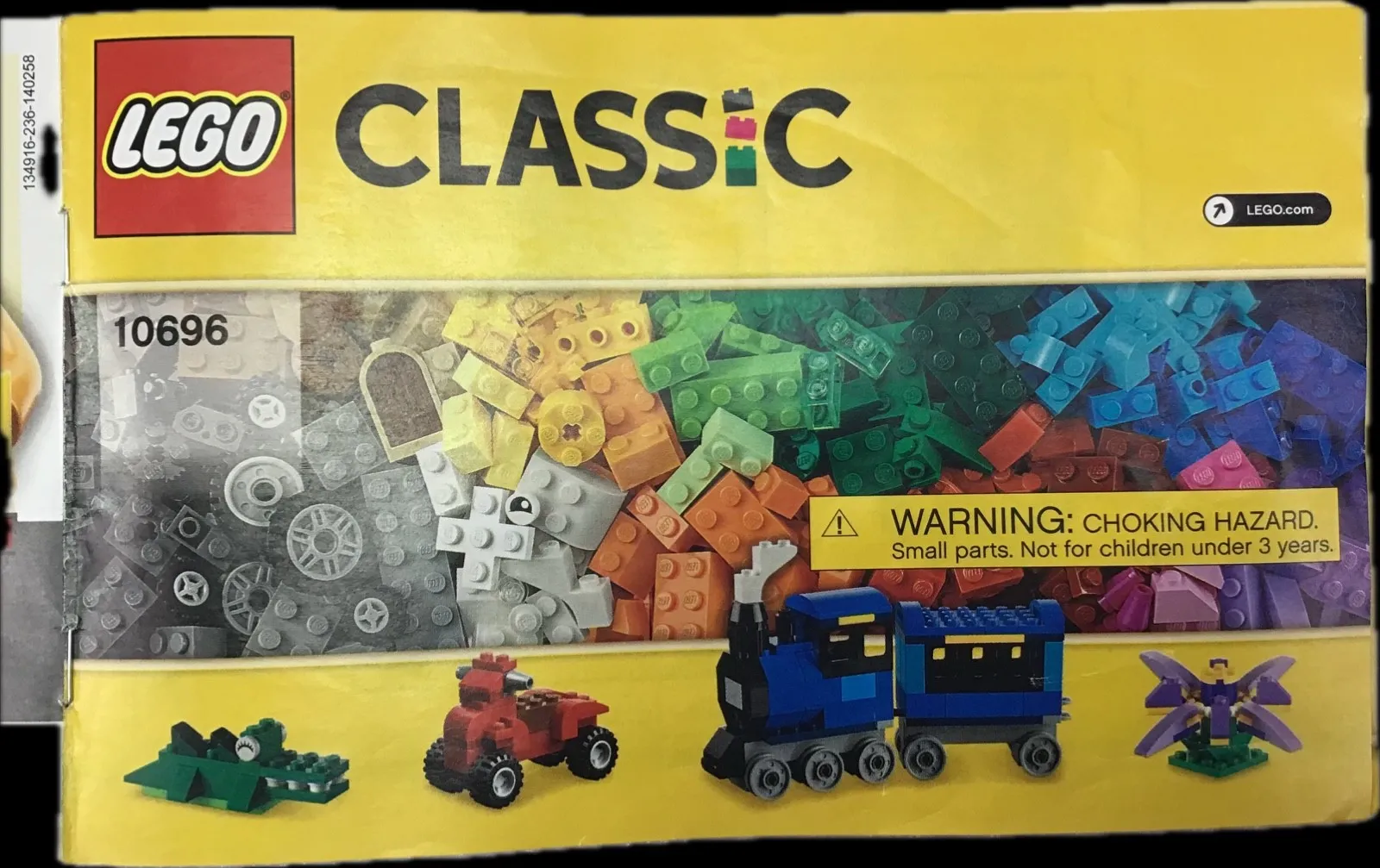 LEGO Classic Creative Building Box 10696 Instruction Guide MANUAL ONLY