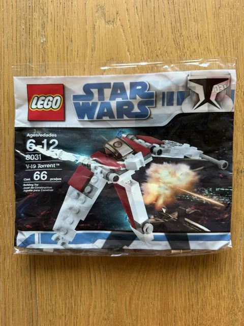 LEGO Star Wars: V-19 Torrent Polybag (8031) - New Sealed Retired