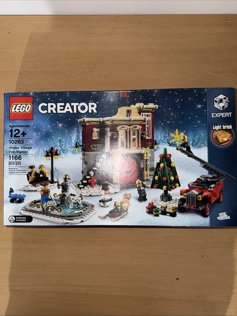 Lego Winter Village Collection Set 10263 Fire Station