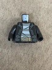 LEGO Minifig Torso Leather Jacket Belt Body Bandit Biker Ninjago Coat Two Arms