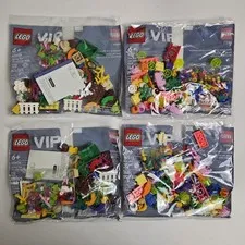 LEGO VIP Add-On Packs - Fun and Funky 40512 x2- Spring Fun 40606 x2- Retired
