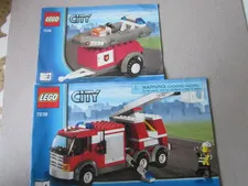 Lego City Building Instructions Instruction '7239 Parts 1 and 2, Part 1 and 2