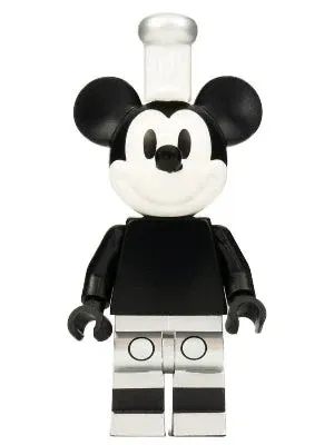 LEGO® Minifigure LEGO® Ideas idea049 Mickey Mouse Vintage Metallic Silver Shorts