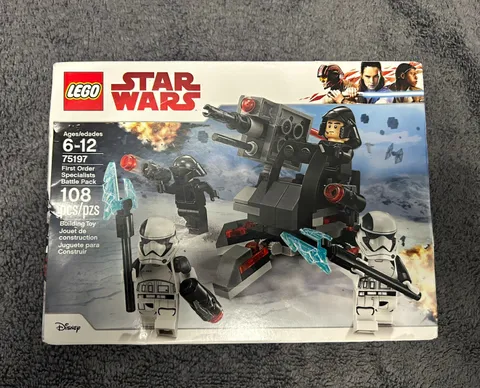 LEGO Star Wars 75197 First Order Specialists Battle Pack 108pcs Box