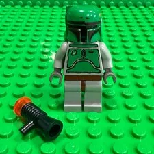 LEGO Star Wars Minifigure : Boba Fett - Classic Grays (sw0002)