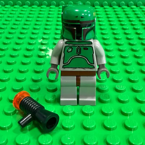 LEGO Star Wars Minifigure : Boba Fett - Classic Grays (sw0002)
